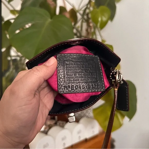 Y2K Coach mini Chelsea  Black Leather Bag - Picture 8 of 8